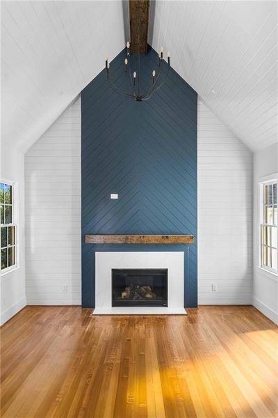 Furnished interior view inside a new home in , Atlanta (Image 8).