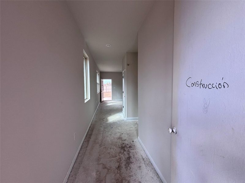 In-progress construction of a new home in The Colony, Bastrop, TX (Image 27).