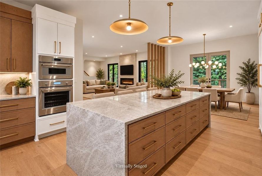 Furnished interior view inside a new home in , Dunwoody (Image 18).