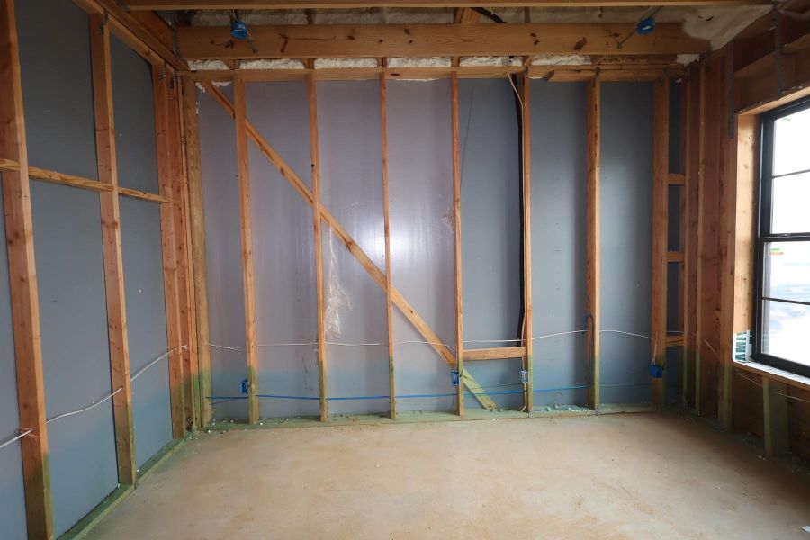 In-progress construction of a new home in Jubilee - Grove Row Collection, Hockley, TX (Image 6).