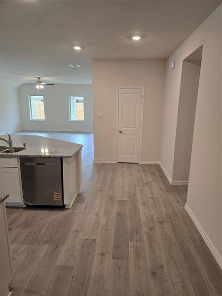 Furnished interior view inside a new home in , Princeton (Image 8).