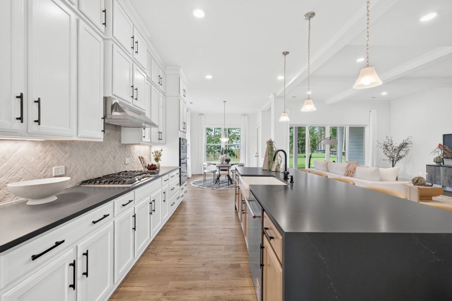 Furnished interior view inside a new home in Edgewater - Harbor Pointe, Lancaster (Image 3).