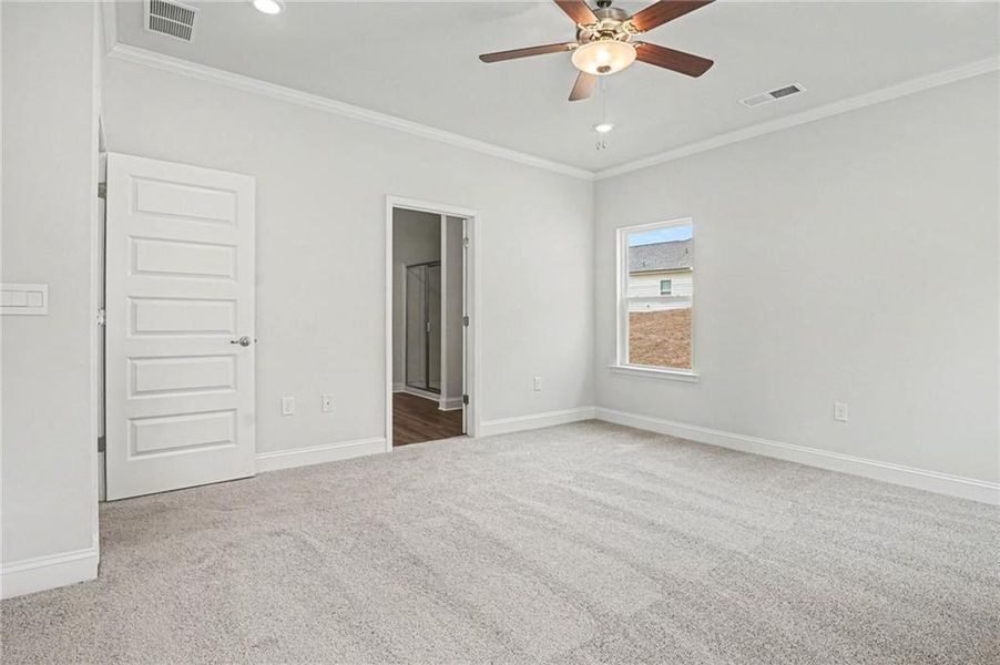 Spacious, unfurnished interior of a new home in Eagle Heights, Maysville (Image 29). Spacious, unfurnished interior of a new home in Eagle Heights, Maysville (Image 29).