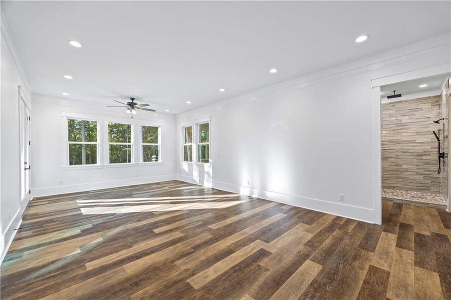 Spacious, unfurnished interior of a new home in , Flowery Branch (Image 84).