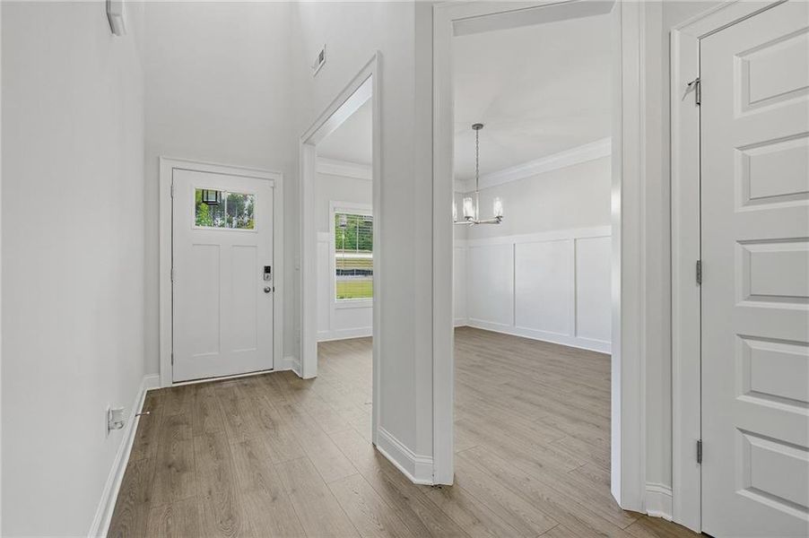 Spacious, unfurnished interior of a new home in Palm Springs Manor Create Homes, Ellenwood (Image 35). Spacious, unfurnished interior of a new home in Palm Springs Manor Create Homes, Ellenwood (Image 35).