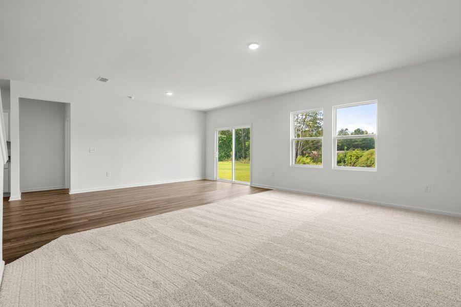 Representative unfurnished interior of a home built from the Sagan by Starlight Homes in Brookshire at Legacy Hills, Celina (Image 24).