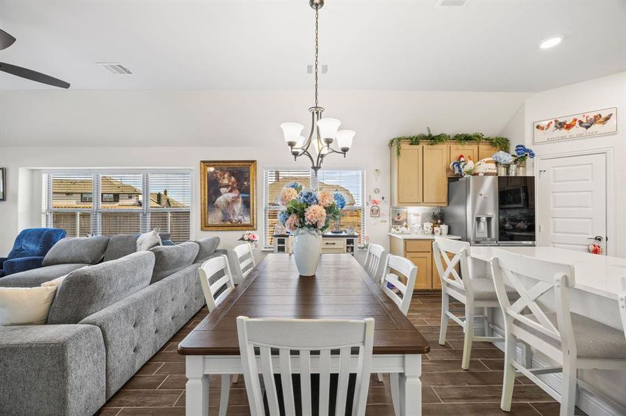 Furnished interior view inside a new home in Stone River Glen, Royse City (Image 11). Furnished interior view inside a new home in Stone River Glen, Royse City (Image 11).