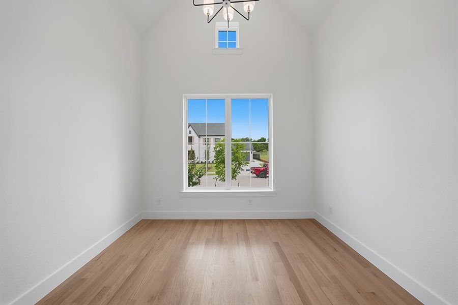 Spacious, unfurnished interior of a new home in Winding Creek, Rockwall (Image 36). Spacious, unfurnished interior of a new home in Winding Creek, Rockwall (Image 36).