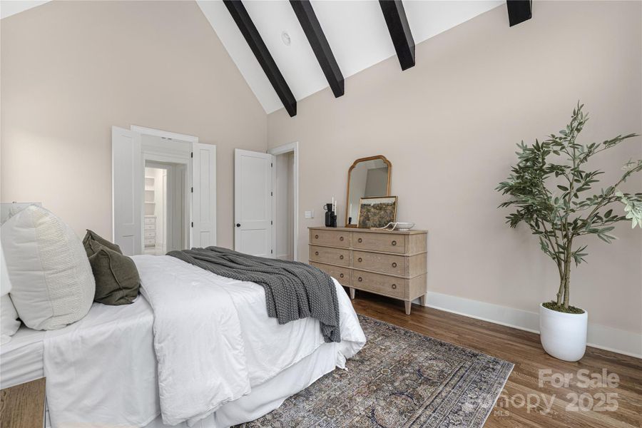 Furnished interior view inside a new home in , Charlotte (Image 34).