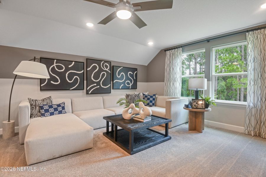 Furnished interior view inside a new home in , St. Augustine (Image 24).