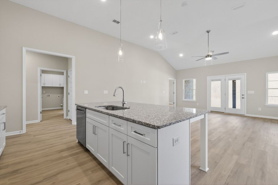 Furnished interior view inside a new home in Legacy Preserve, Tullahoma (Image 11).