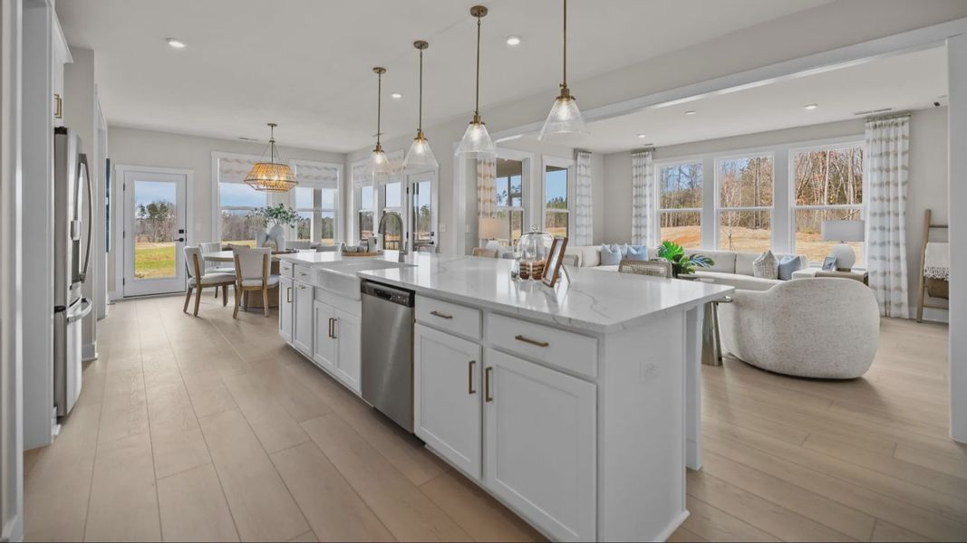 The Stonefield Plan by DRB Homes in McBride Indian Trail, NC - Kitchen The Stonefield Plan by DRB Homes in McBride Indian Trail, NC - Kitchen