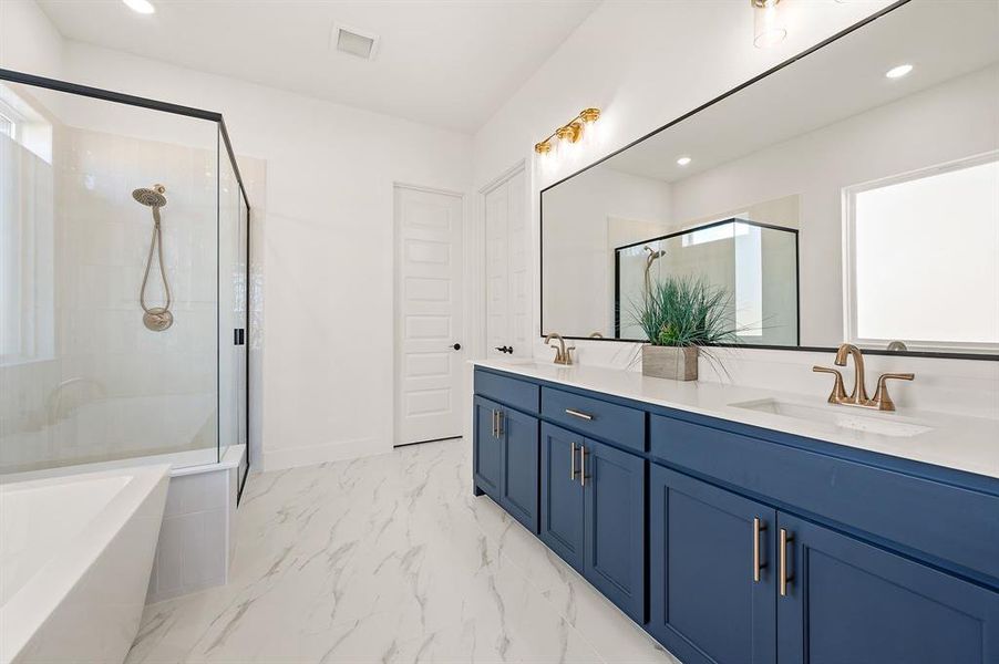 Furnished interior view inside a new home in Rocky Top Ranch, Reno (Image 32).