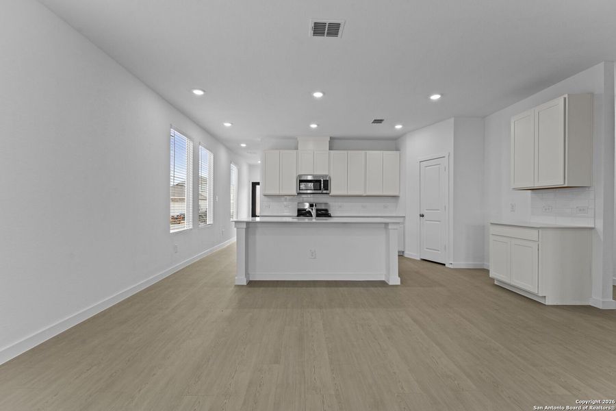 Furnished interior view inside a new home in Hightop Ridge, Converse (Image 4).