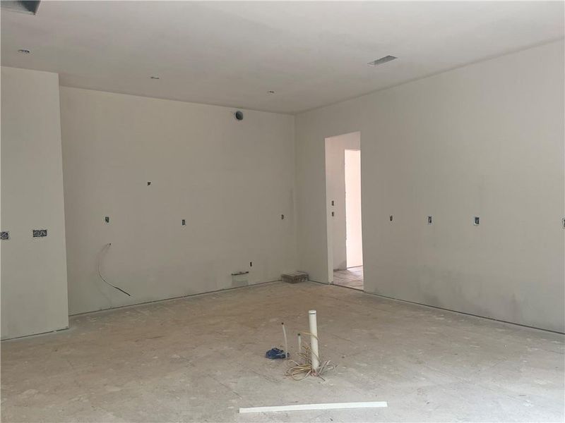 In-progress construction of a new home in , Cumming, GA (Image 46).