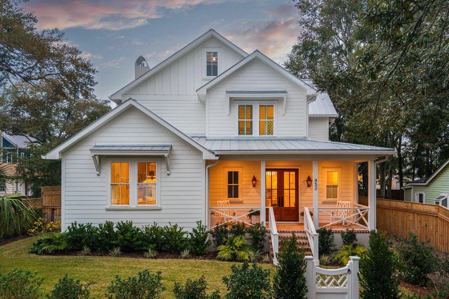 Front exterior of a new home in , Mount Pleasant, SC, highlighting curb appeal (Image 22).