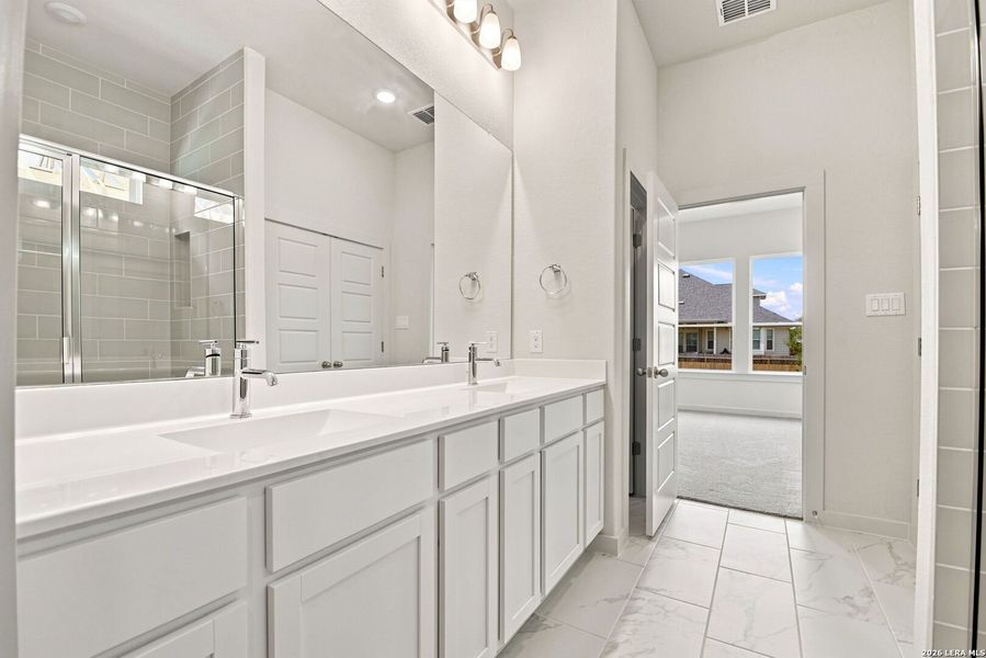 Furnished interior view inside a new home in Rhine Valley, Schertz (Image 10). Furnished interior view inside a new home in Rhine Valley, Schertz (Image 10).