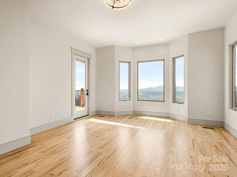 Main level Primary Suite with plenty of room