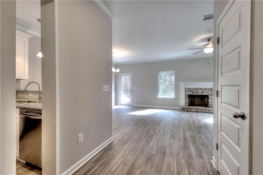 Spacious, unfurnished interior of a new home in , Cartersville (Image 12). Spacious, unfurnished interior of a new home in , Cartersville (Image 12).
