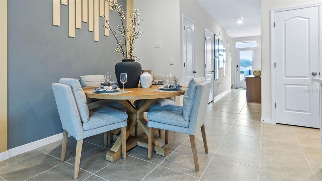 Furnished interior view inside a new home in , Davenport (Image 21).