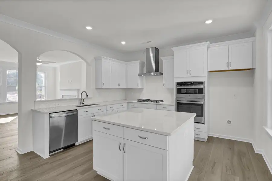 Furnished interior view inside a new home in Indigo at Abbey Preserve, Wilmington (Image 7).