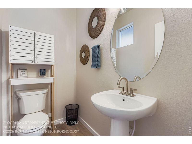 Furnished interior view inside a new home in Baseline, Broomfield (Image 6).