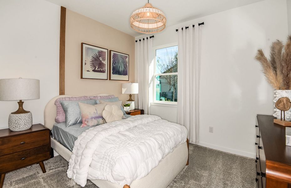 Furnished interior view inside a new home in Del Webb Stone Creek, Ocala (Image 14).