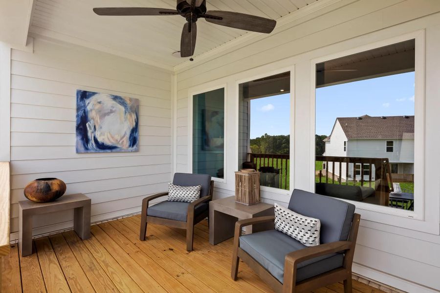 The Ashland Covered Porch