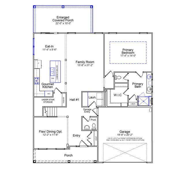 2D floor plan layout of this home in Cottages at Lake Emory, Inman, SC (Image 2). 2D floor plan layout of this home in Cottages at Lake Emory, Inman, SC (Image 2).