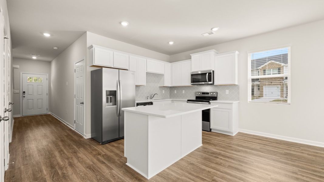 Furnished interior view inside a new home in Young's Crossing, Stone Mountain (Image 4).