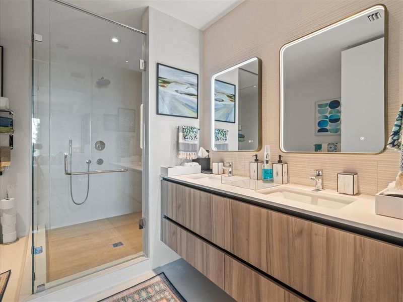 Furnished interior view inside a new home in , Clearwater (Image 8).