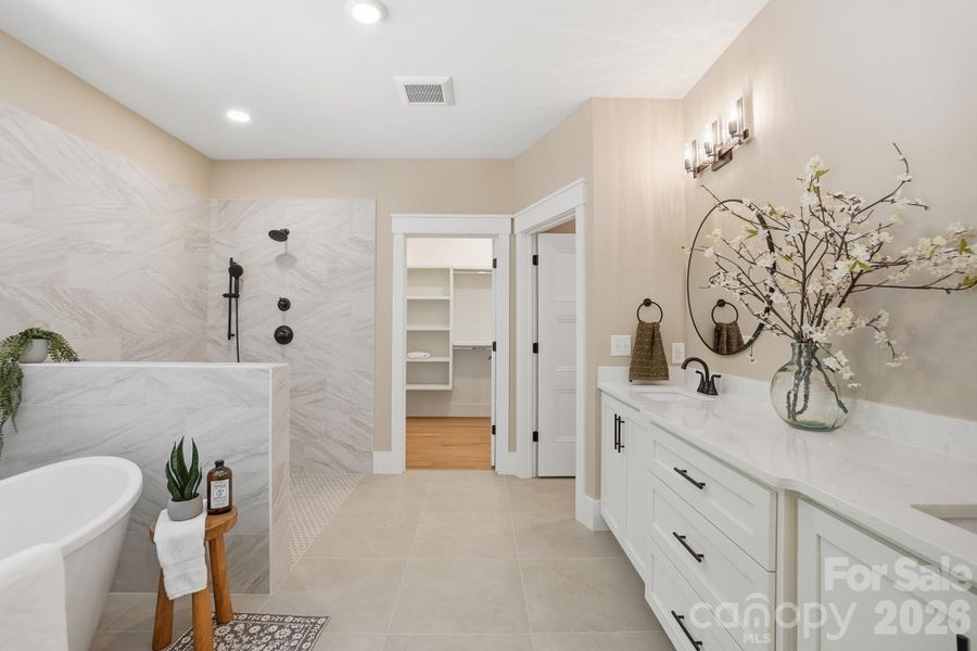 Furnished interior view inside a new home in , Marshville (Image 13).