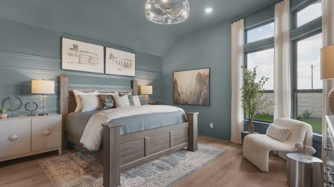 Furnished interior view inside a new home in Newhaven, Manor (Image 21).