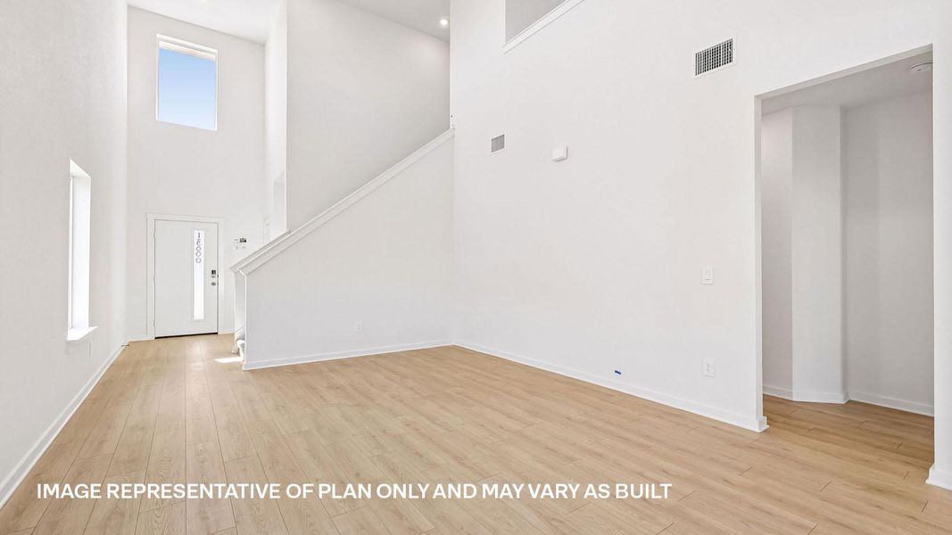 Spacious, unfurnished interior of a new home in Frontier, Mustang Ridge (Image 16). Spacious, unfurnished interior of a new home in Frontier, Mustang Ridge (Image 16).