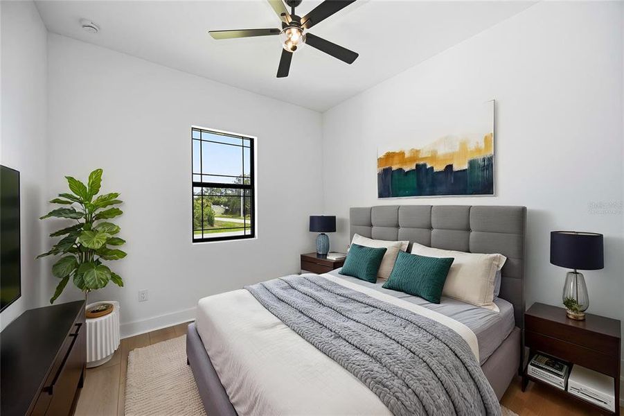 Furnished interior view inside a new home in , Port Charlotte (Image 11). Furnished interior view inside a new home in , Port Charlotte (Image 11).