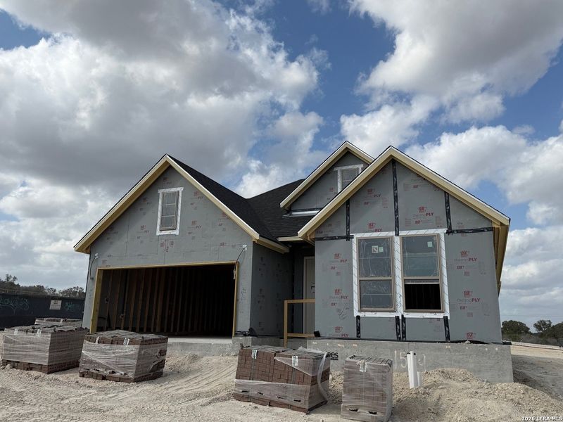In-progress construction of a new home in Ladera - 50s, San Antonio, TX (Image 3). In-progress construction of a new home in Ladera - 50s, San Antonio, TX (Image 3).