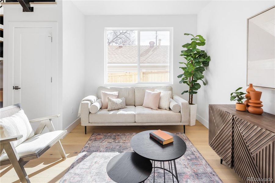 Furnished interior view inside a new home in , Denver (Image 8).