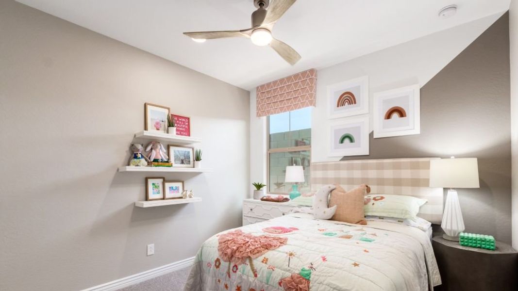 Representative furnished interior of a home built from the Champlain by Taylor Morrison in Mystic Discovery Collection, Peoria (Image 66). Representative furnished interior of a home built from the Champlain by Taylor Morrison in Mystic Discovery Collection, Peoria (Image 66).