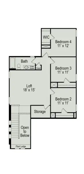 2D floor plan layout of this home in La Segarra, Brookshire, TX (Image 3). 2D floor plan layout of this home in La Segarra, Brookshire, TX (Image 3).