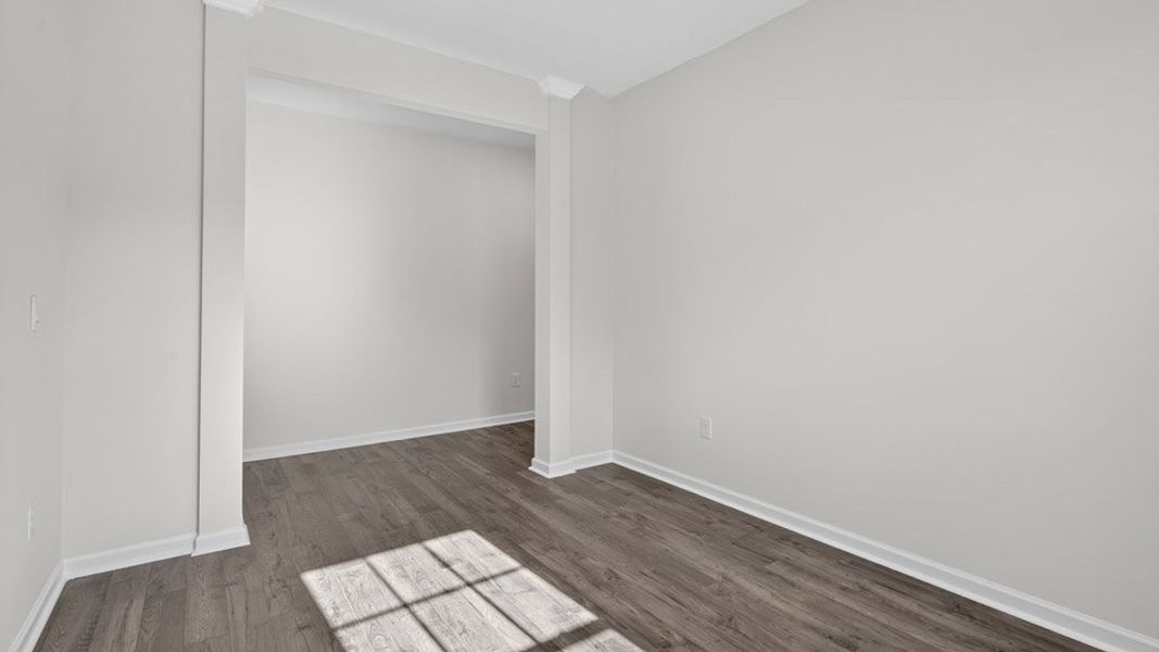 Spacious, unfurnished interior of a new home in Shahbain Reserve, Raeford (Image 21). Spacious, unfurnished interior of a new home in Shahbain Reserve, Raeford (Image 21).
