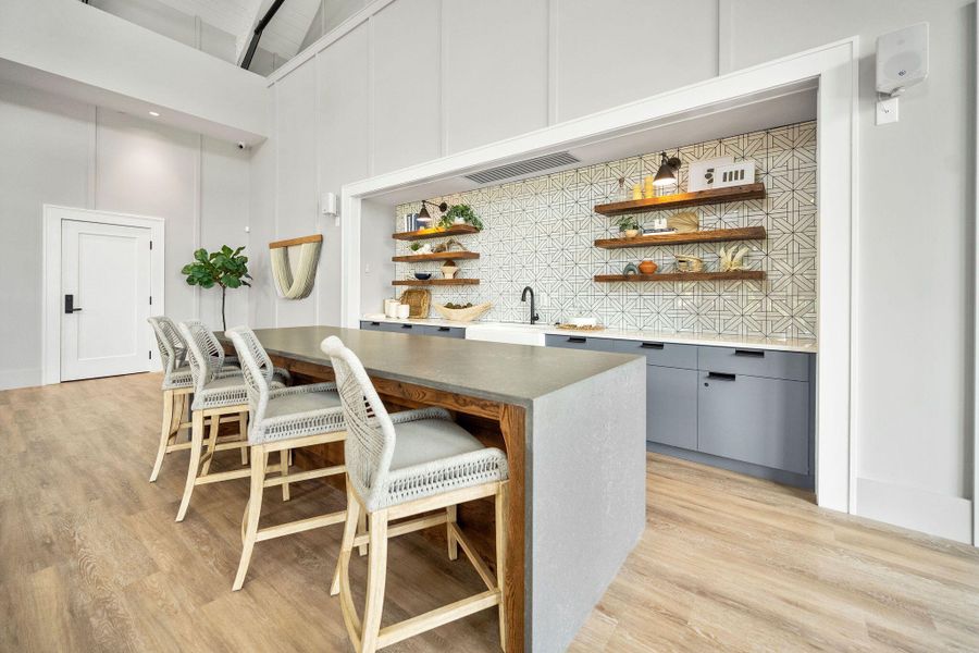 Furnished interior view inside a new home in , Summerville (Image 8).