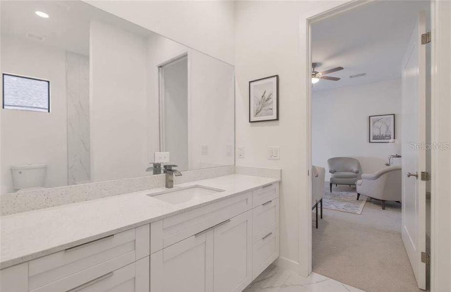 Furnished interior view inside a new home in , Cape Coral (Image 14).