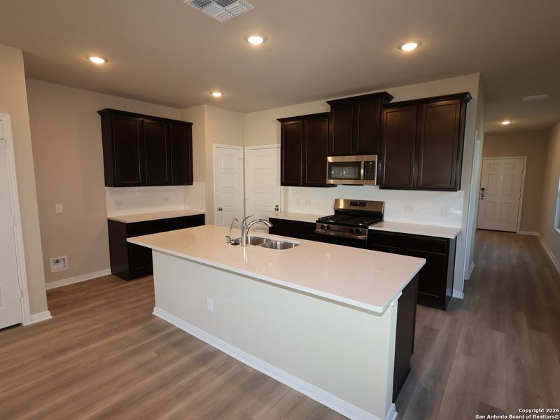 Furnished interior view inside a new home in Winding Brook, San Antonio (Image 8).