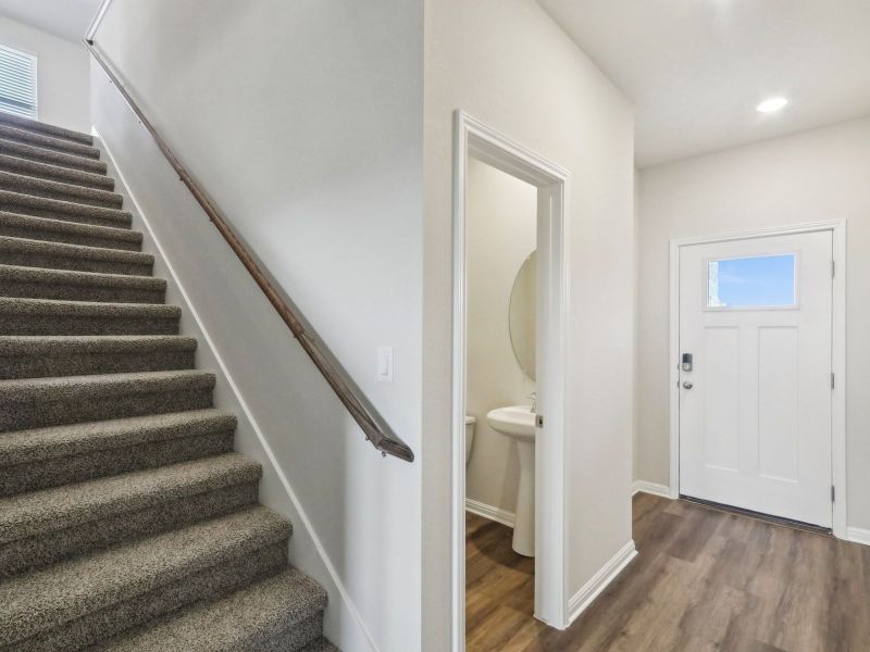 Spacious, unfurnished interior of a new home in Flora, Hutto (Image 6).