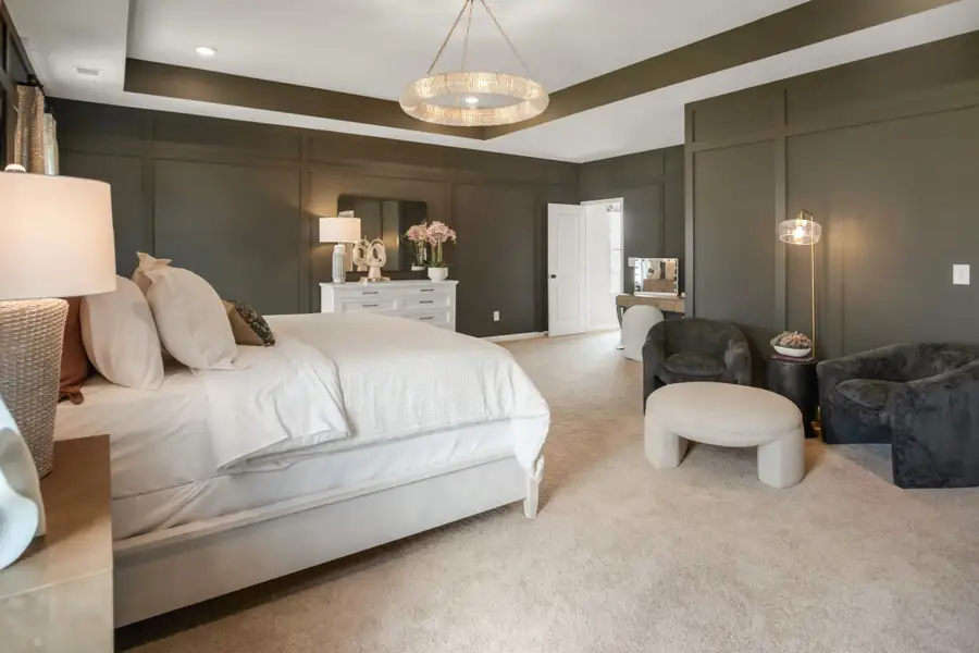 Furnished interior view inside a new home in The Oaks, Clarksville (Image 24).