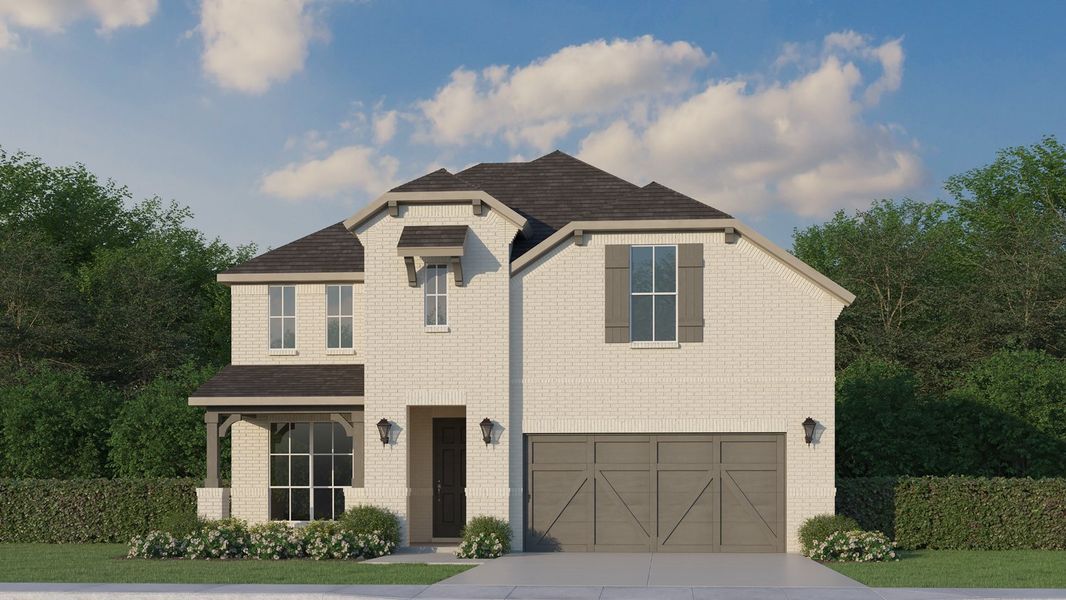Plan 1542 Elevation B Plan 1542 Elevation B