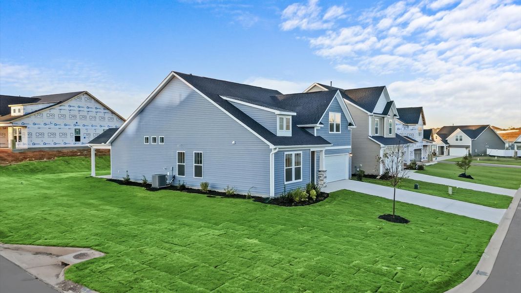 Stylish front elevation with accomplished design and high standards throughout