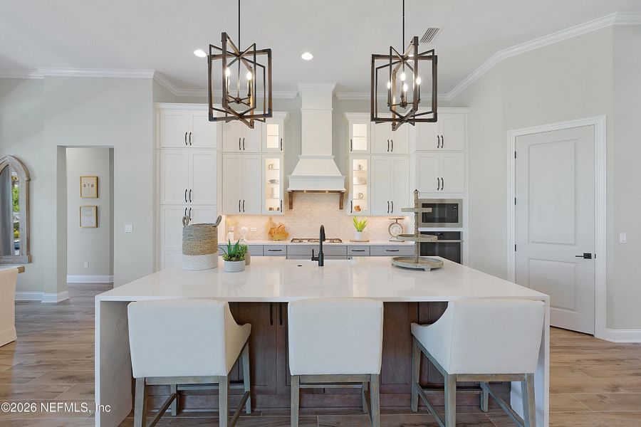 Furnished interior view inside a new home in , Fruit Cove (Image 6).