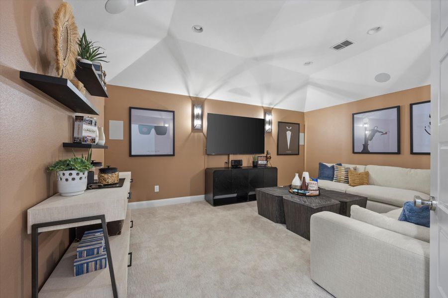 Furnished interior view inside a new home in Lake Shore Village, Rowlett (Image 25).