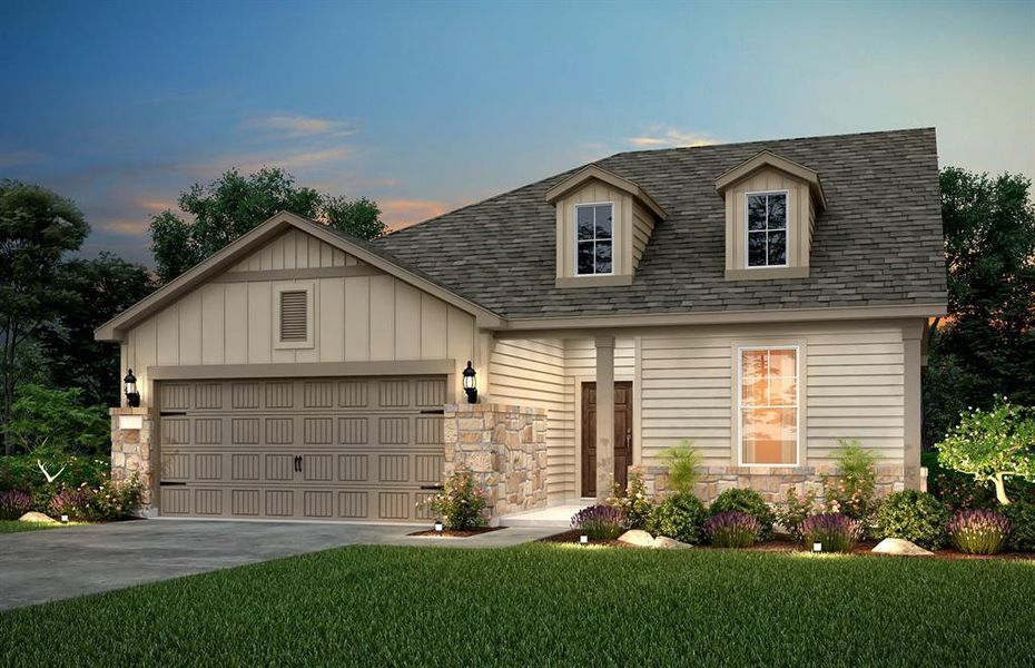 NEW CONSTRUCTION: Stunning new home available at Pecan Square *Model representation NEW CONSTRUCTION: Stunning new home available at Pecan Square *Model representation